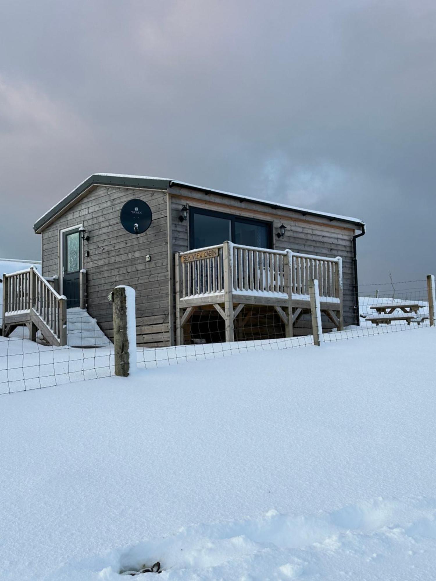 Sea View Cabin Villa Clashnessie Kültér fotó